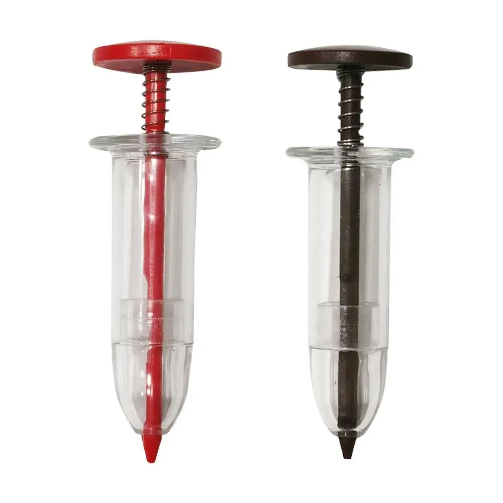 Mini Sowing Seed Dispenser Manual Sower Seed Spreader Seeder Seed Hand Planter Tool Gardening Precision Handheld Tool Syrin B9d5