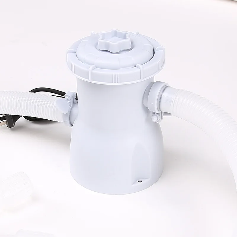 Filter Pump - Pool Cleaner Fit for Ground Pools Children's Inflatable Swimming Pod Bracket Swimming Pool