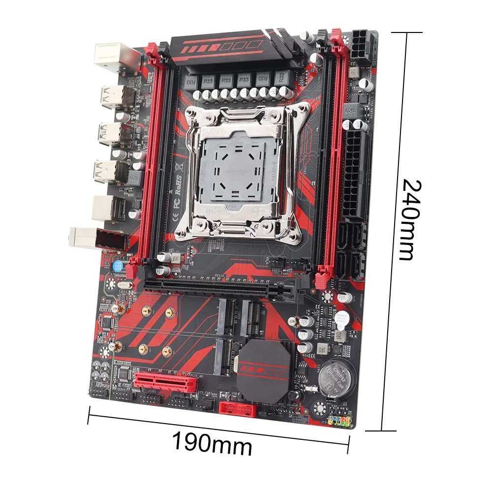 Imagem -06 - Placa-mãe Intel X99 Xeon e5 2640v4 24 Ghz 10 Núcleos 20 Threads 16gb Ddr4 3200mhz Reg Ecc