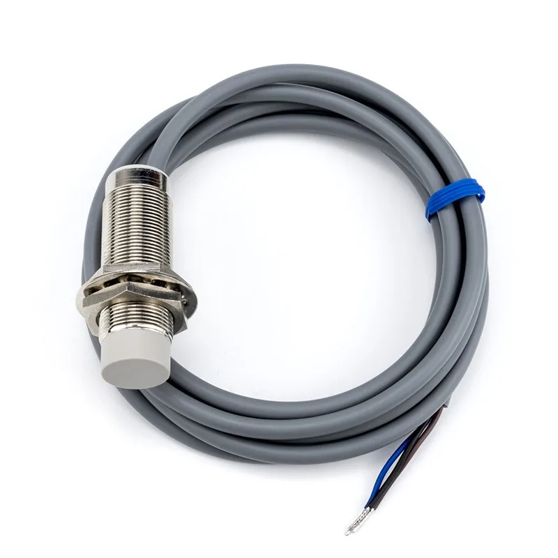 For high precision m12m18 inductive proximity switch 24v DC three wire 12v normally open normally closed metal sensor