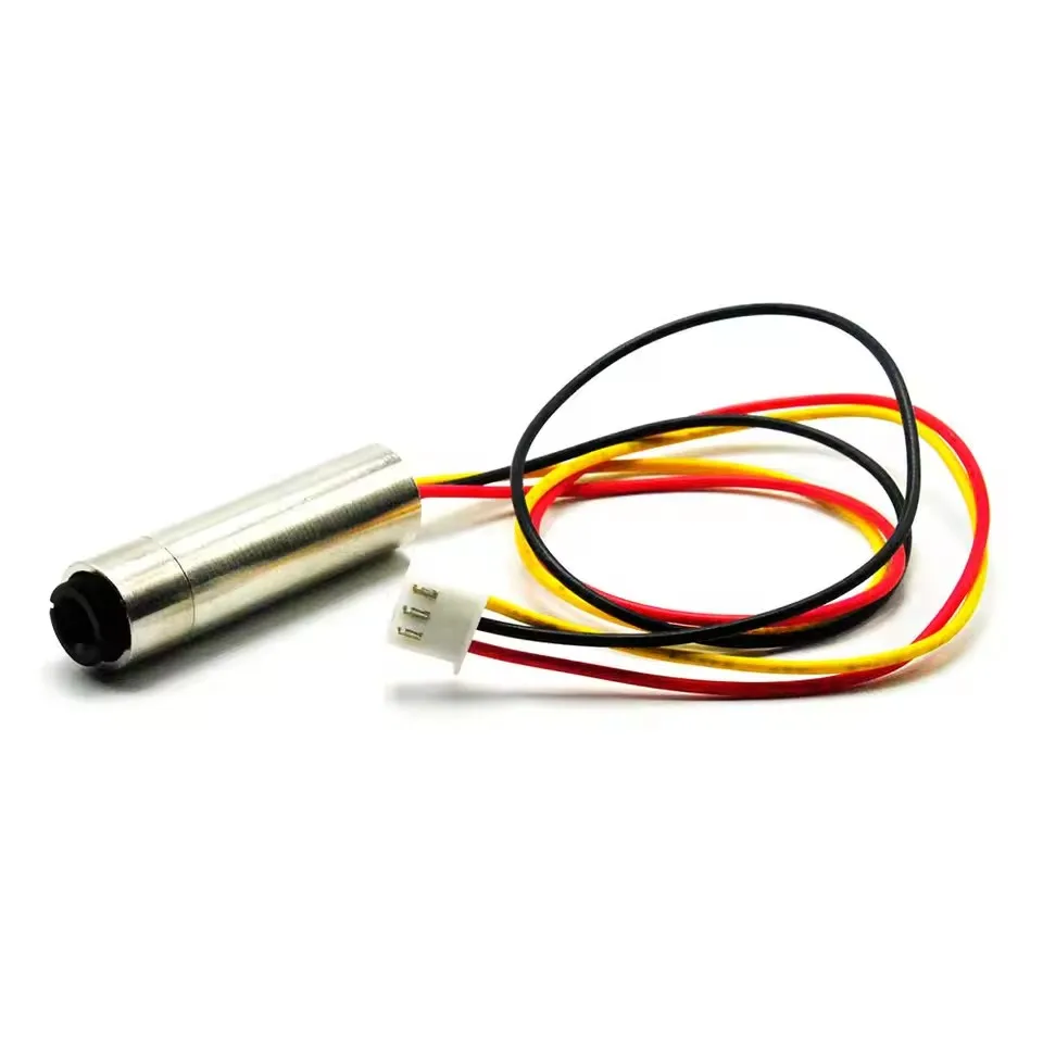 DC5V TTL 980nm 30mW Focusable Dot IR Laser Diode Module 0-15khz 12x30mm DIY Machinery Parts