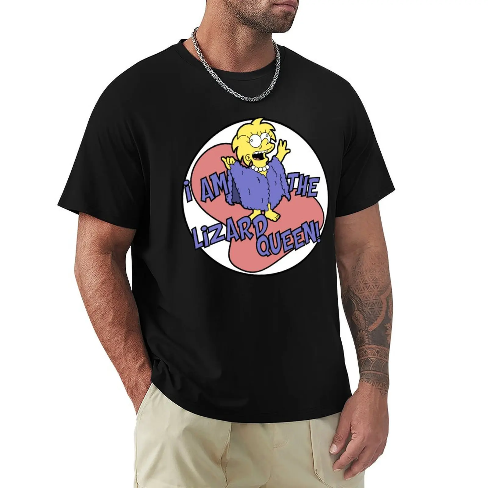 

Lizard Lisa T-Shirt shirts graphic tees quick-drying fashion shirts vintage graphic tee outfits for men