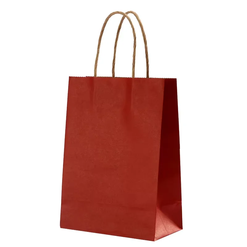 10/30 stücke Urlaub Geburtstag Hochzeit Party Geschenk Taschen Kraft Papier Geschenk Taschen Bunte Papier Taschen Einkaufstaschen Süßigkeiten Taschen geschenk – Detail 13