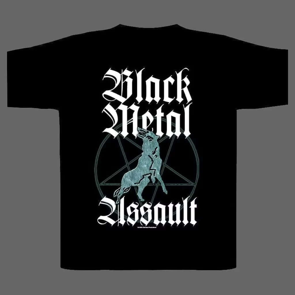 

Marduk Black Metal Assault Peripheral Pattern Print Summer Luxury Brand Cotton Men's Women's T-Shirts Short Sleeve Casual Top