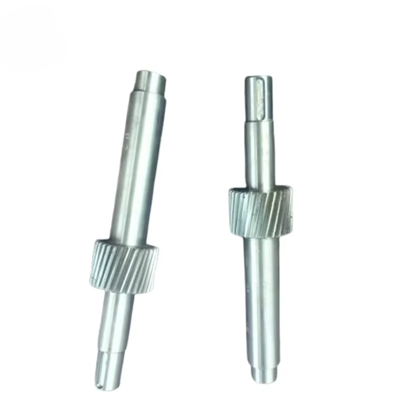 Different Size Gear Shaft Herringbone Helical Spur Pinion Shaft Keyed Shaft for Industrial Use
