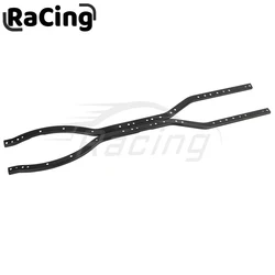 Black Steel 6x6 Chassis Frame Rails For Axial SCX10 90046 90047 1/10 RC Crawler Car Parts