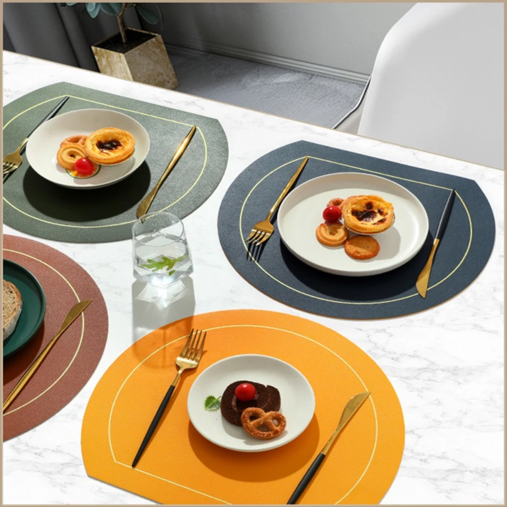 Onregelmatige placemats Tafel  - Leatherwork Desk recensie en prijs