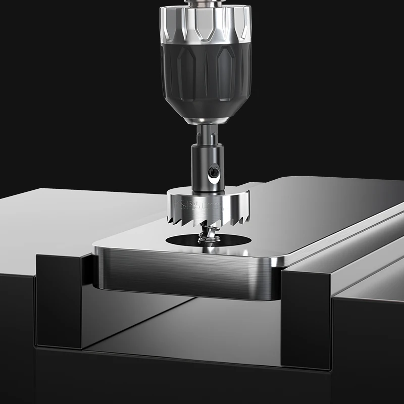 Hole Saw Set 12-80mm Hard Metal Drill Bits Heavy Duty Hole Opener Hole Cutter For Metal Stainless Steel Iron Wood Plastic Etc.