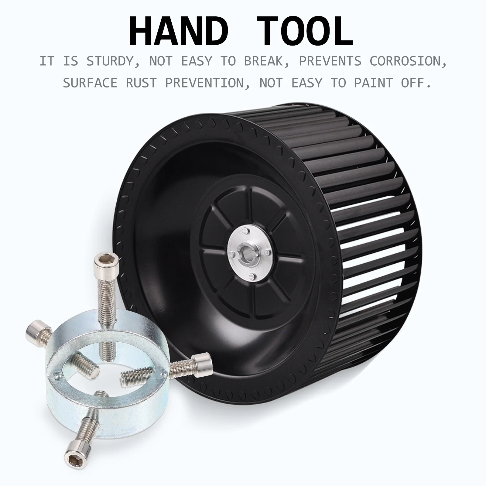 Blower Wheel Removal Tool Water Pump Impeller Puller Steel Wind Remove Disassembler Range Hood Wind Wheel Remover Puller