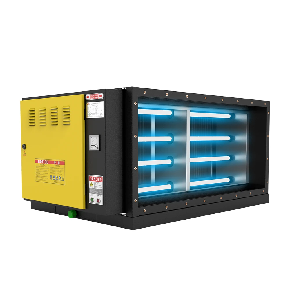 Aire purificado ESP Sistema de escape de cocina y aire fresco Colectores de niebla de aceite Precio Precipitador electrostático