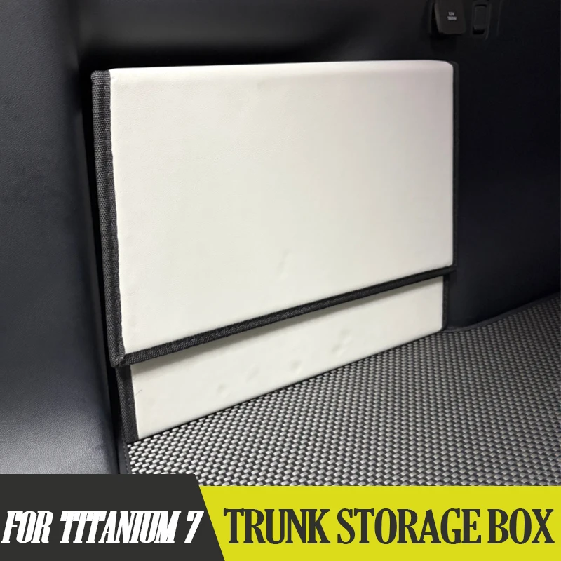 Trunk Side Slot Storage Box for BYD Leopard 7 Titanium 7Non-Slip Anti-Rattle Cargo Partition Interior Upgrade Accessory
