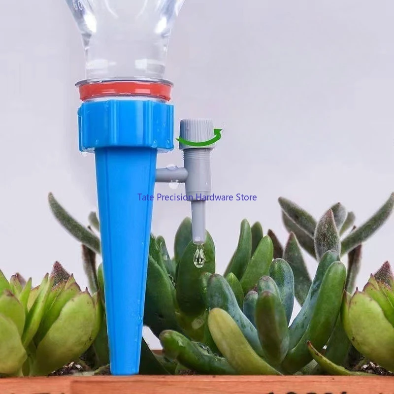 12Pcs Automatic Drip Irrigation System Kit Adjustable Self Watering Spike Dripper Device Waterer Tool for Garden Greenhouse