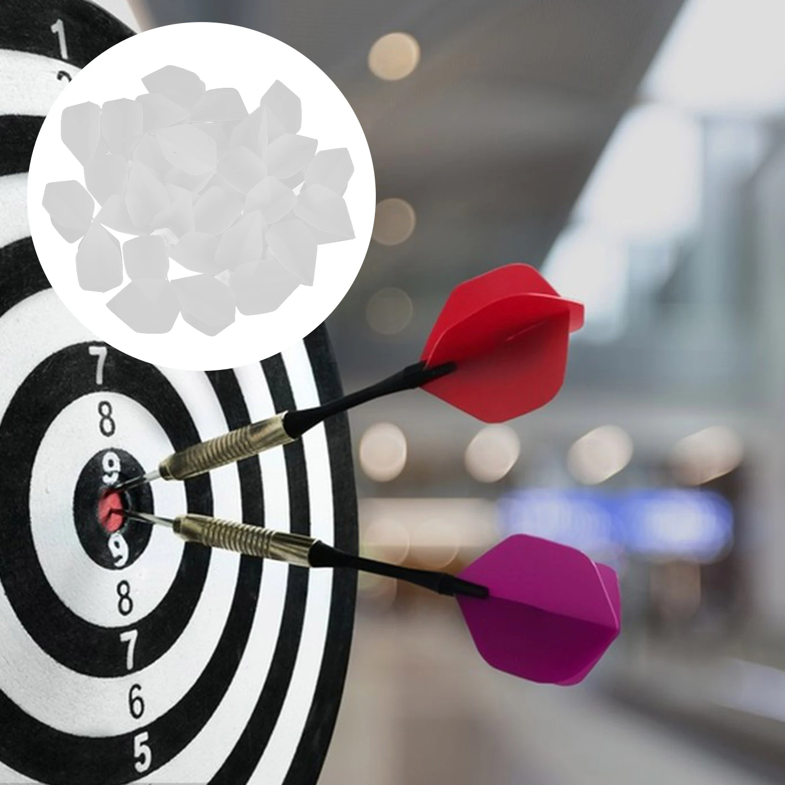 

30 Pcs Leaf Accessories Sagley Pill Organizer Ferrule Game Plastic