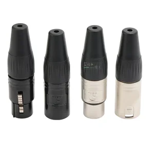 1 PCS REAN Yongsheng Neutrik Cannon Nam/Nữ Micrô Cân bằng Dòng cân bằng Audio XLR YS176 YS177 YS136N YS186 YS187 Cơn sốt độ trung thực cao 8 Cáp bán hàng chính XLR Neutrik - №4