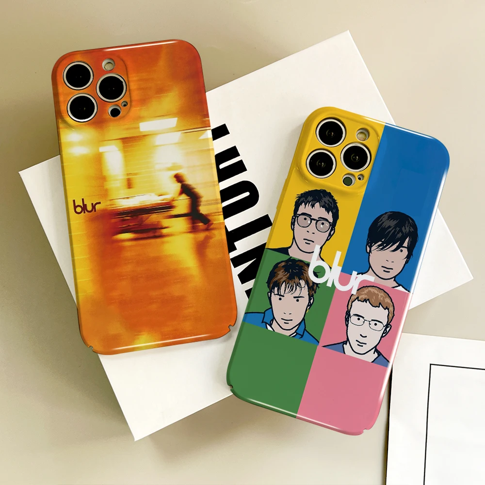 Band Singer B-Blur Blur Phone Case For IPhone 16 15 14 13 12 11 Plus Pro Max Mini All-inclusive Tough Personalized Cover