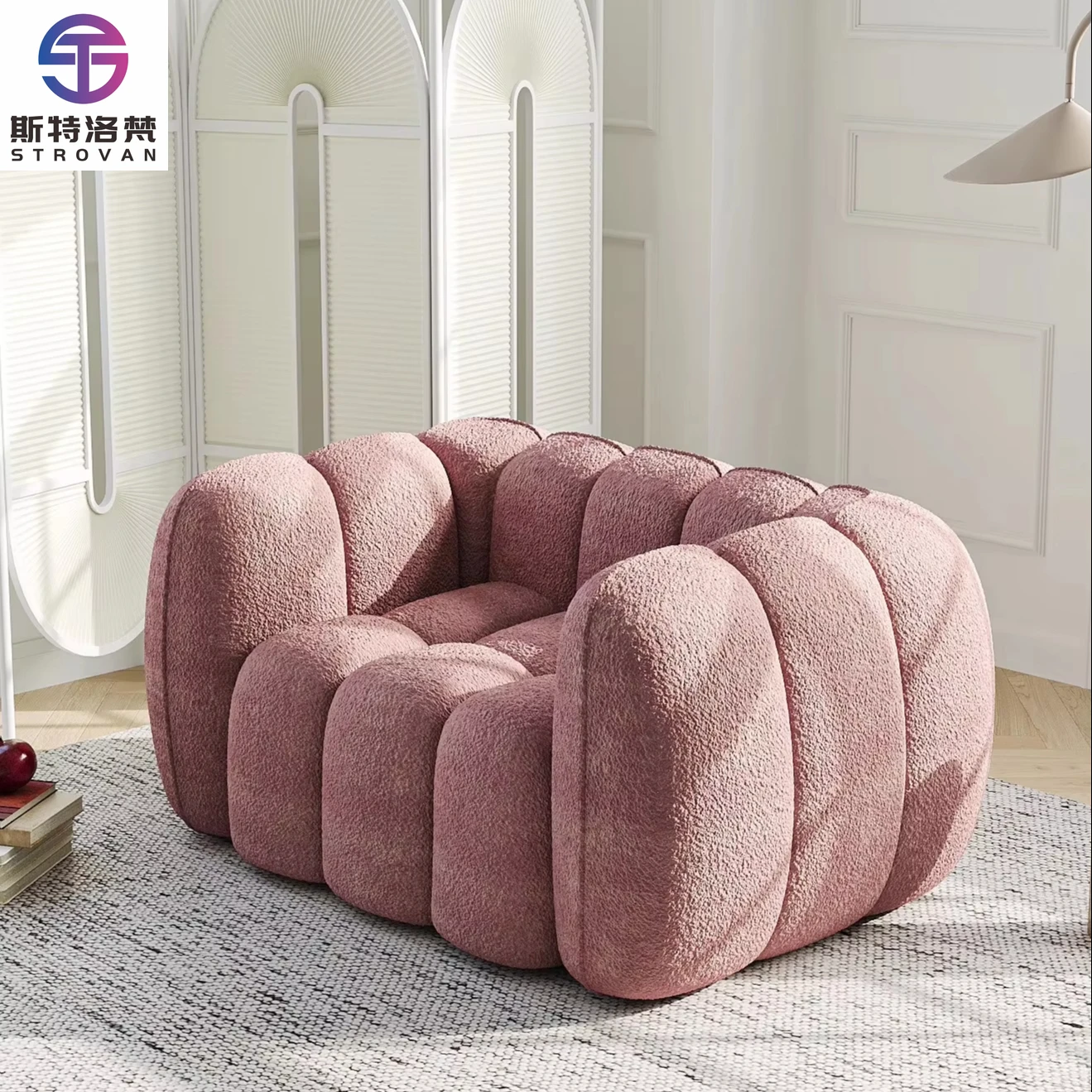 

Soft Sponge Vacuum Compression Single Sofa Chair Leisure Lazy Compressed Sofa Set Home Furniture