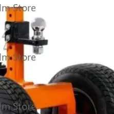 2000KG Electric Trailer Trolley Utility Tow Dolly for Easy Pulling for RV camper boat trailer Customised Ball Size