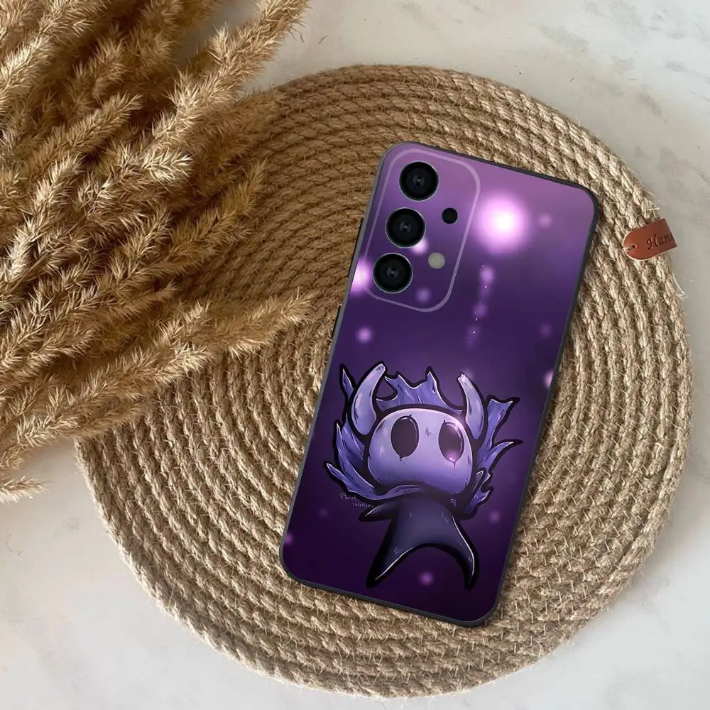 H-Hollow K-Knight Silksong Phone Case For Samsung S25,S24,S21,S22,S23,S30,Ultra,S20,Plus,Fe,Lite,Note,10,9,5G Black Cover