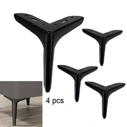 Patas de muebles de piezas, muebles modernos, pies de gabinete, sofá, mesa, silla, tocador, armario, elevadores, reemplazo DIY, 4 Uds.