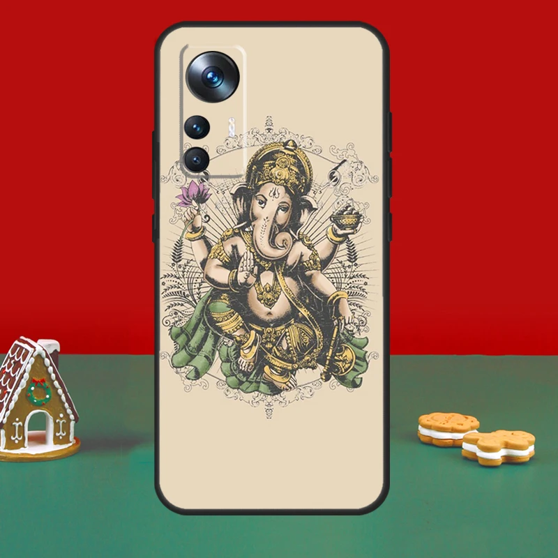 Lord Ganesha Case For POCO X6 Pro X5 X3 M6 M5s F3 F5 Xiaomi 14 13 Ultra 12 Lite 11T 12T 13T Pro Cover