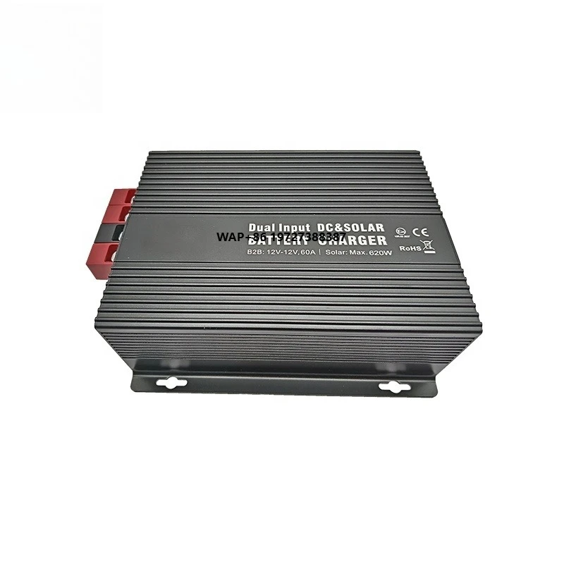 

VOITA BS126045 Solar & Battery to Battery Charger 12V 60A DC 45A MPPT Charge Controller for Lead Acid LiFePO4 Batteries