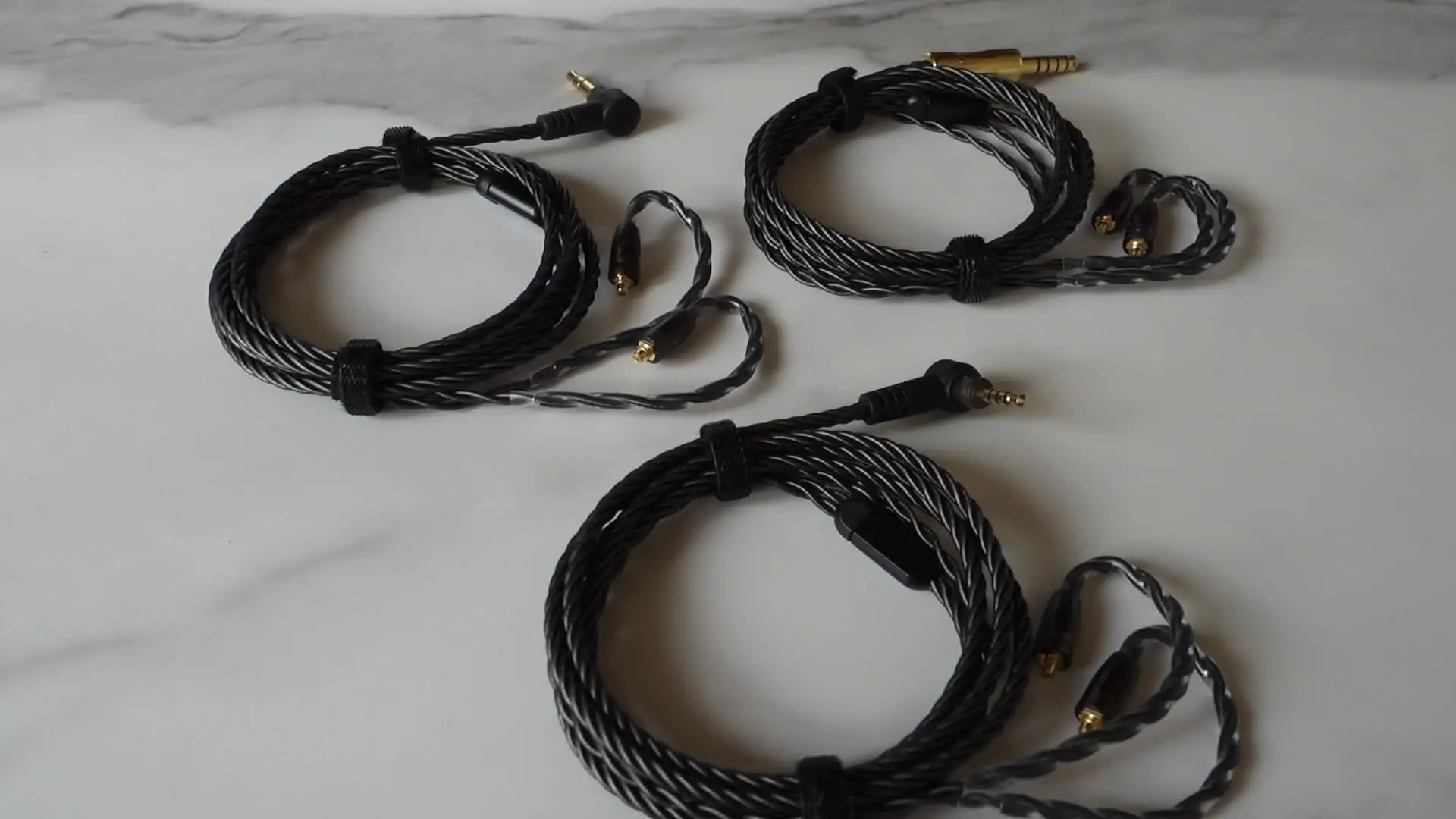 Original ALO Audio Super Smoky Litz IEM HIFI Earphone Cable 2.5