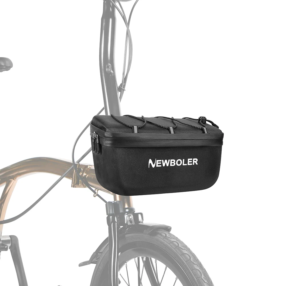 NEWBOLER Faltrad-Lenkertasche, multifunktionale Brompton-Tasche, Fahrrad-Fronttasche, Fahrradkorb, Tasche für Brompton Faltrad – Detail 12