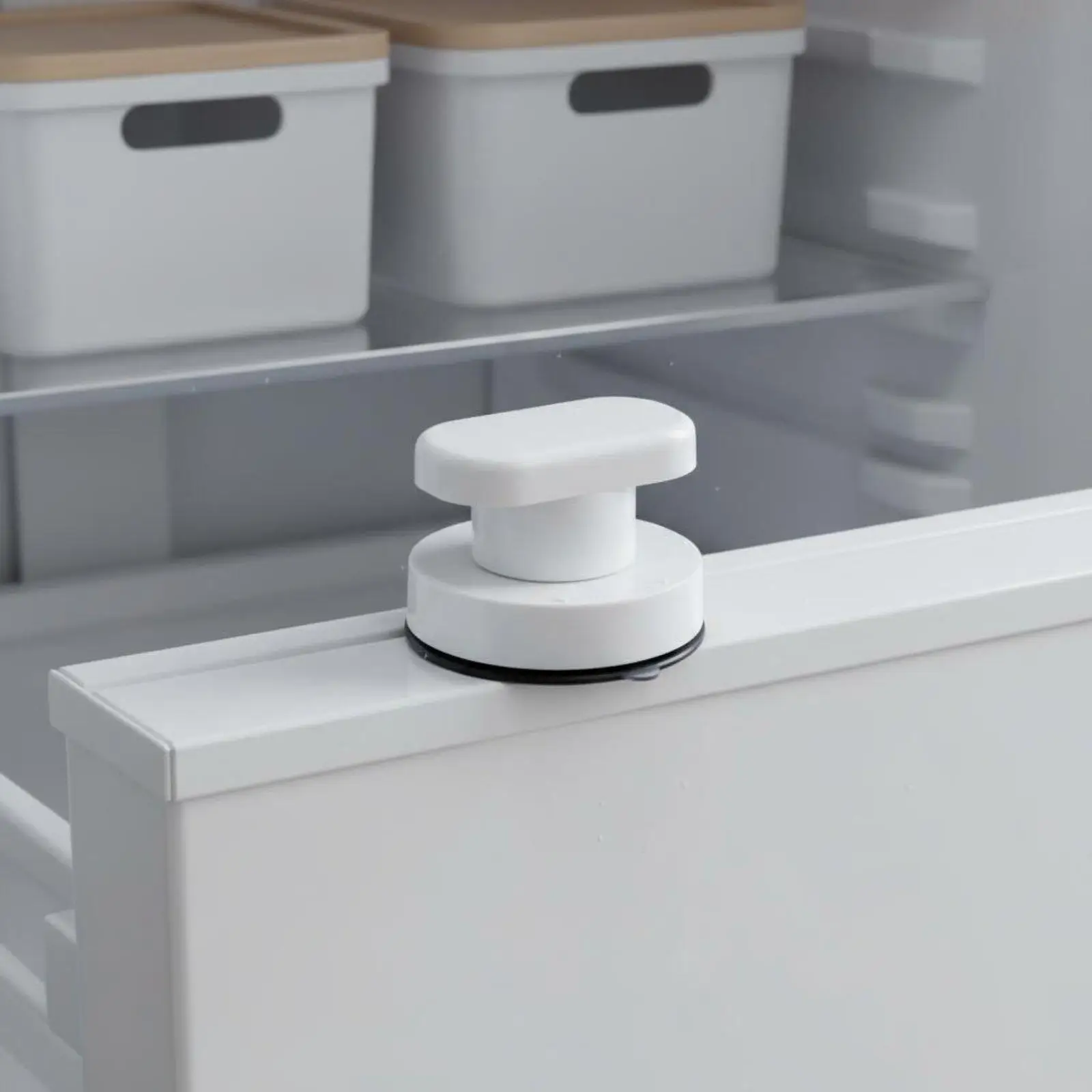 2-6pack Self Door Handle No Required Punch Drawer Pull Easy to Install on