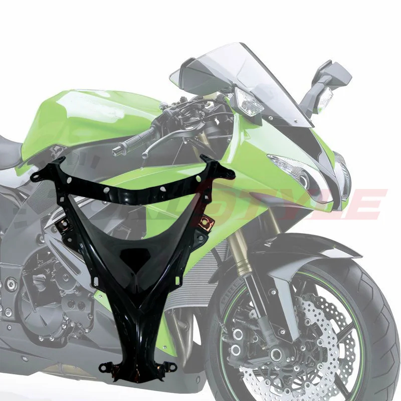

Подходит для Kawasaki Ninja ZX-10R ZX10R ZX 10R 2008 2009 2010 08 09 10, новые мотоциклетные передние верхние обтекатели для впрыска носа