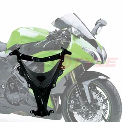 Fit For Kawasaki Ninja ZX-10R ZX10R ZX 10R 2008 2009 2010 08 09 10 New Motorbike Head Front Upper Nose Injection Fairings