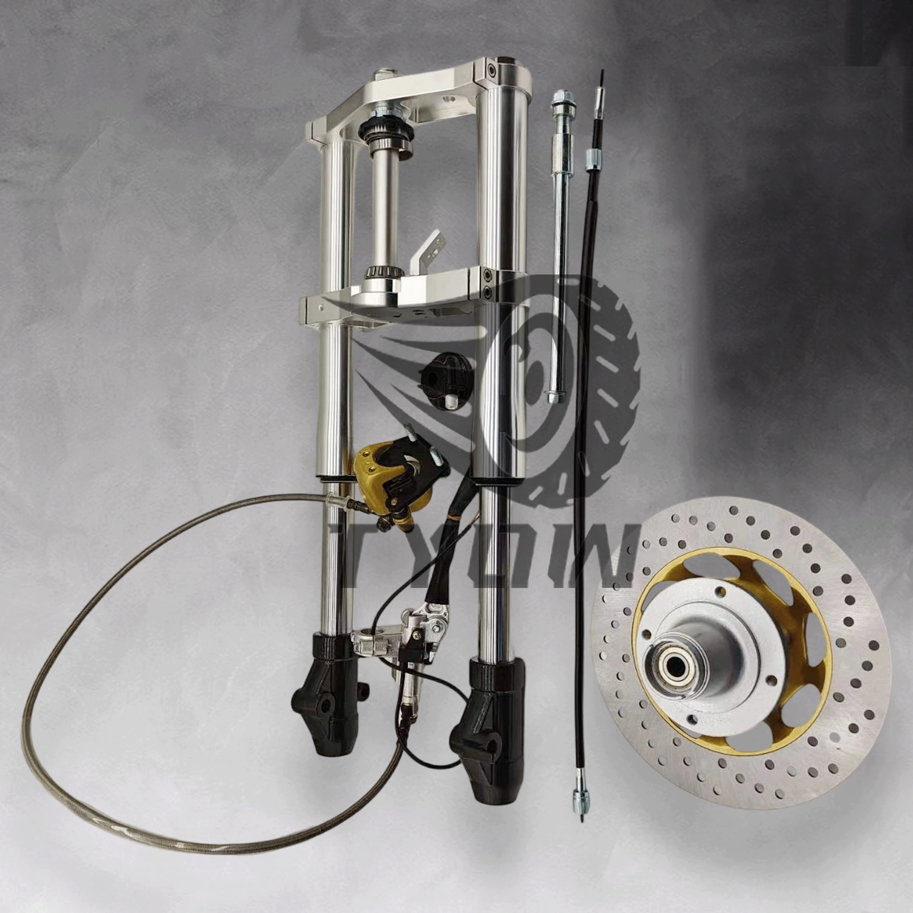 Z50 600mm Upside Down Fork Kit Motorcycle Front Forks Shock For Z50 Monkey Mini Bike Front End