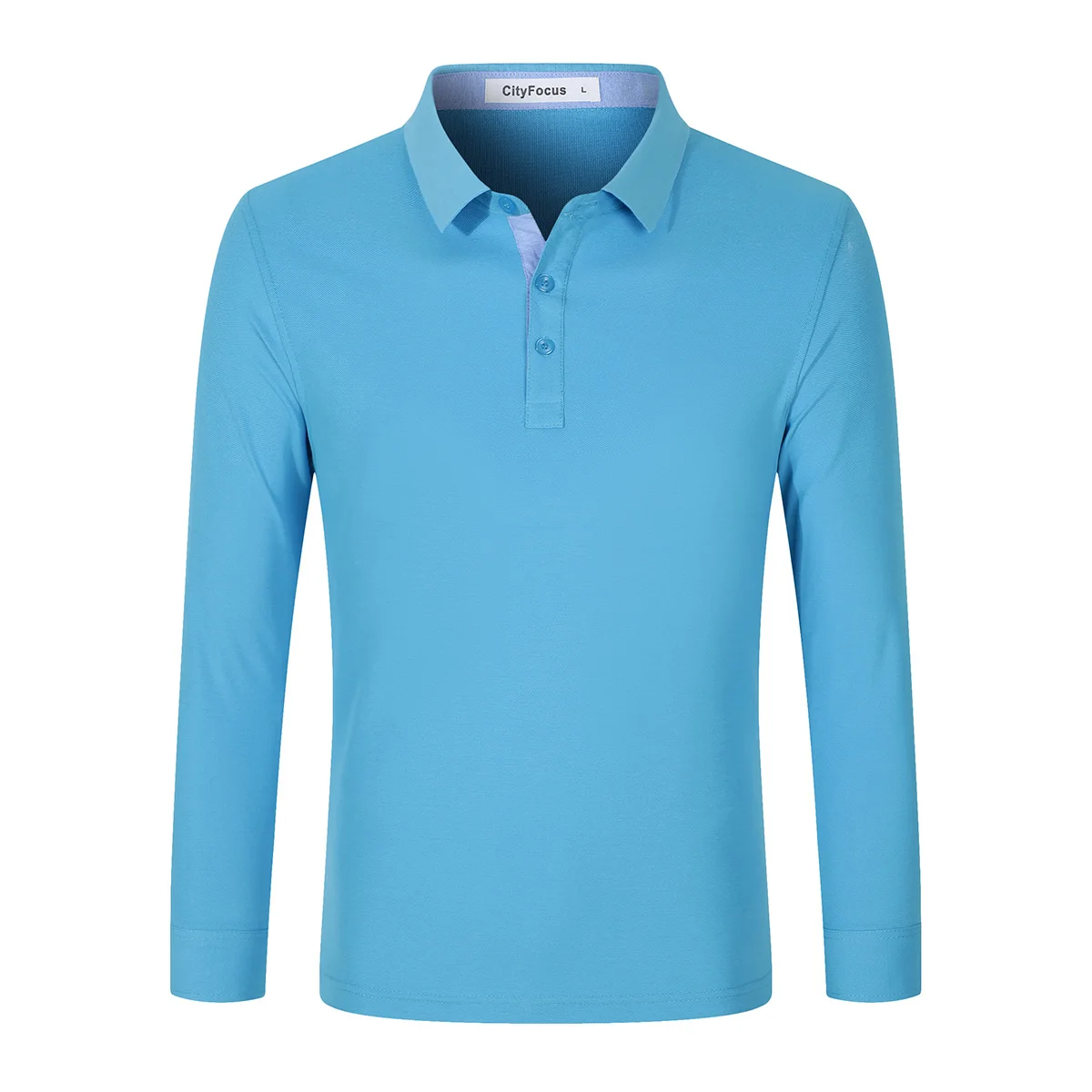 Men's Long Sleeved POLO High-quality Fashionable Slim Fit Spring Autumn Couple Team Clothing Customization