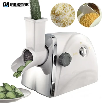 Cheese slicer electric commercial automatic shredder cheese grater vegetable shredding machine household cheese slicer 220V