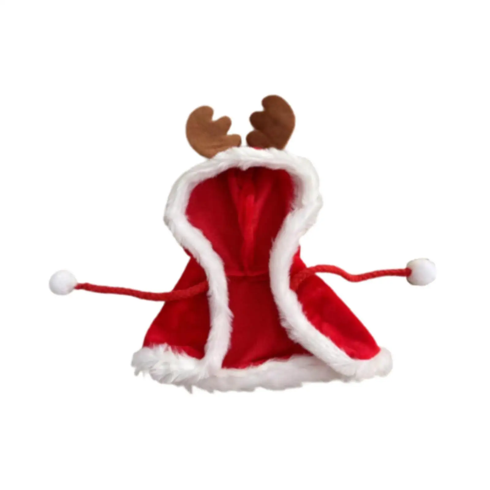 Plush Doll cape DIY Christmas Outfit for 6.69'' 5.91'' Imagination Hands on