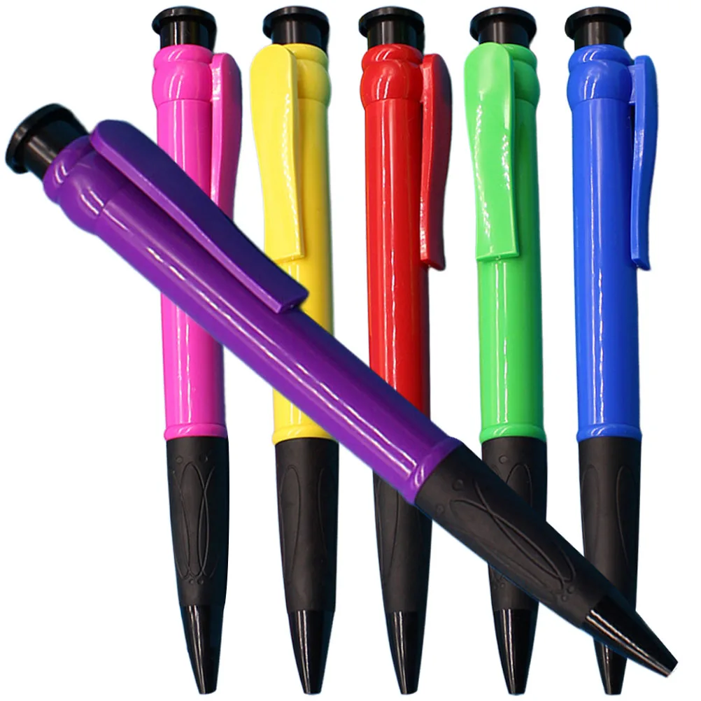 

6 Pcs Ball Point Pens Ergonomic for Writing Ballpoint Student Abs Nice Work Office