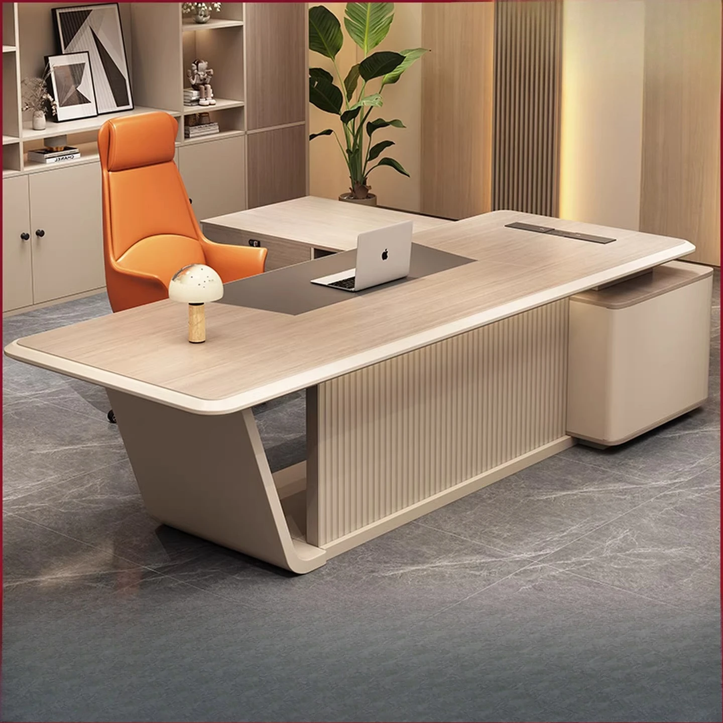 

Boss table, office table and chair combination, simple and modern president table, supervisor table, manager table and chair, fa