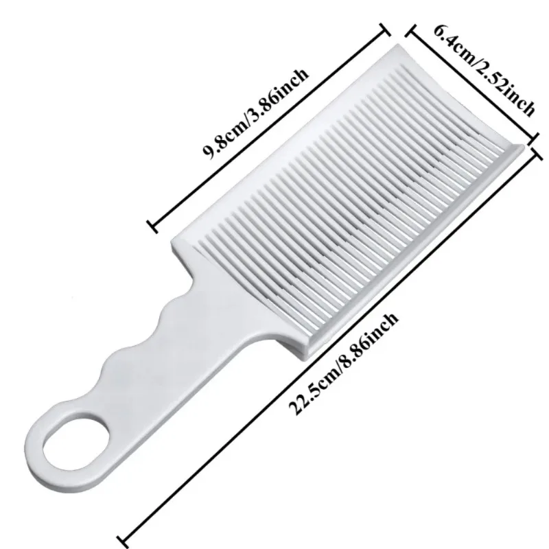 

1 шт. Профессиональная расческа для фейда, премиум-инструмент для стрижки волос, для создания причесок с плоским верхом, зауженным низом и градиентным переходом, незаменимая вещь для мужских салонов.