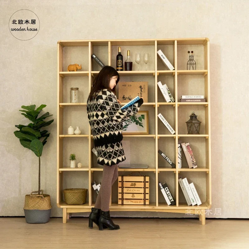 

Simple Modern Furniture Oak Storage Sitting Room Cabinet