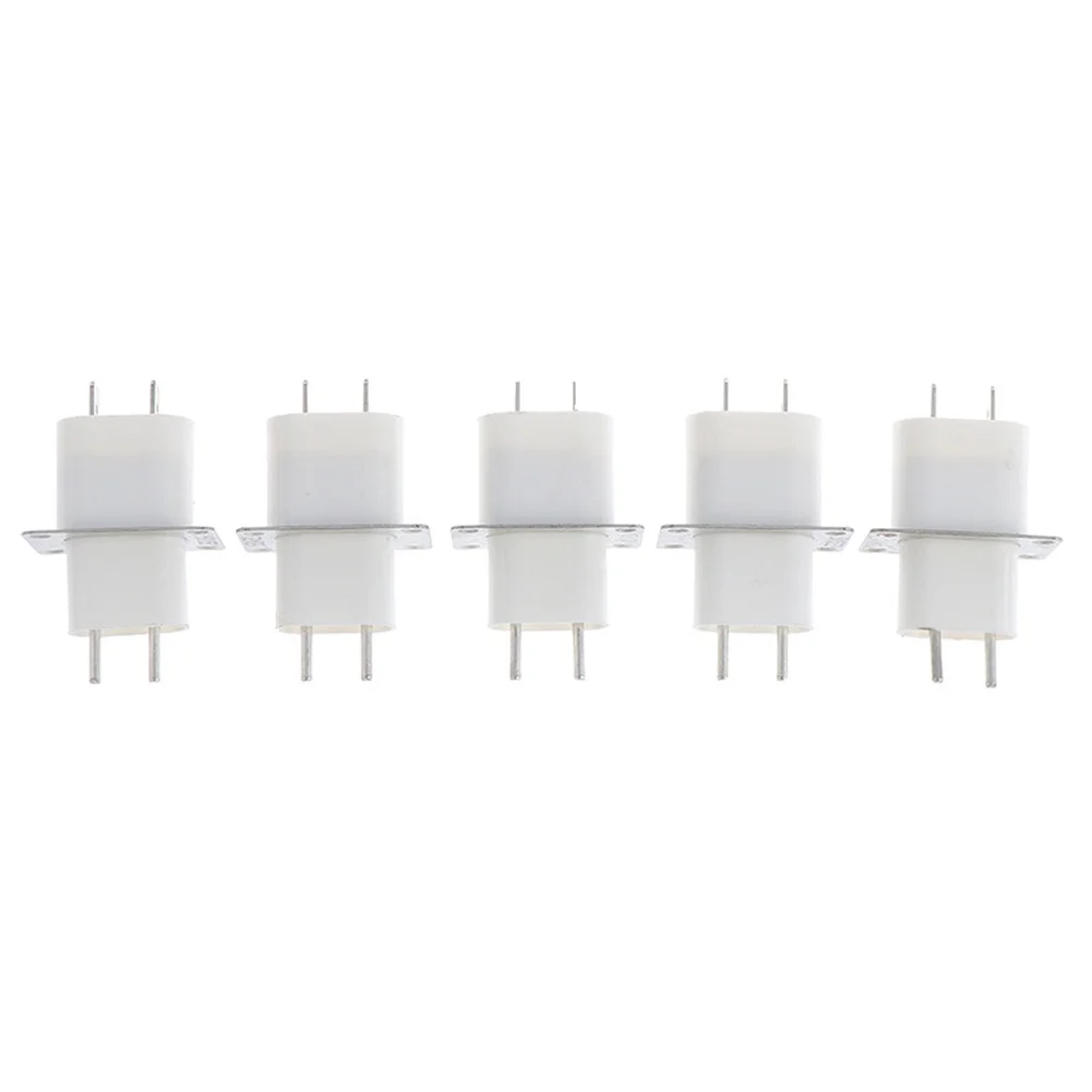 Socket Pin Set for Microwave Magnetrons with Built-in Feedthrough Capacitor Compatible with ABS Metal Assemblies