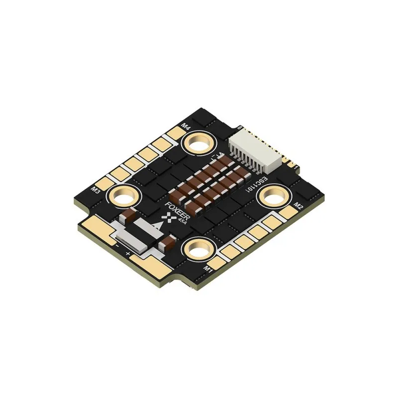 Foxeer Reaper F4 Mini 128K 45A BL32 4in1 ESC 20*20 مللي متر M3 3-6S BLHeli32 DShot150/300/600/1200/MultiShot OneShot لسباق RC FPV