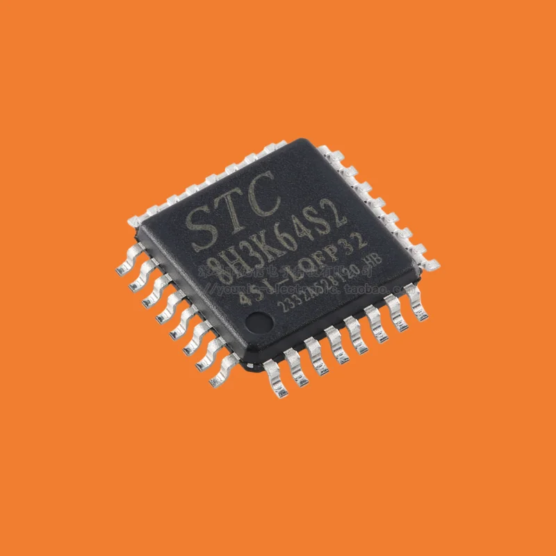 10pcs/Original genuine STC8H3K64S2-45I-LQFP32 1T 8051 microprocessor microcontroller chip
