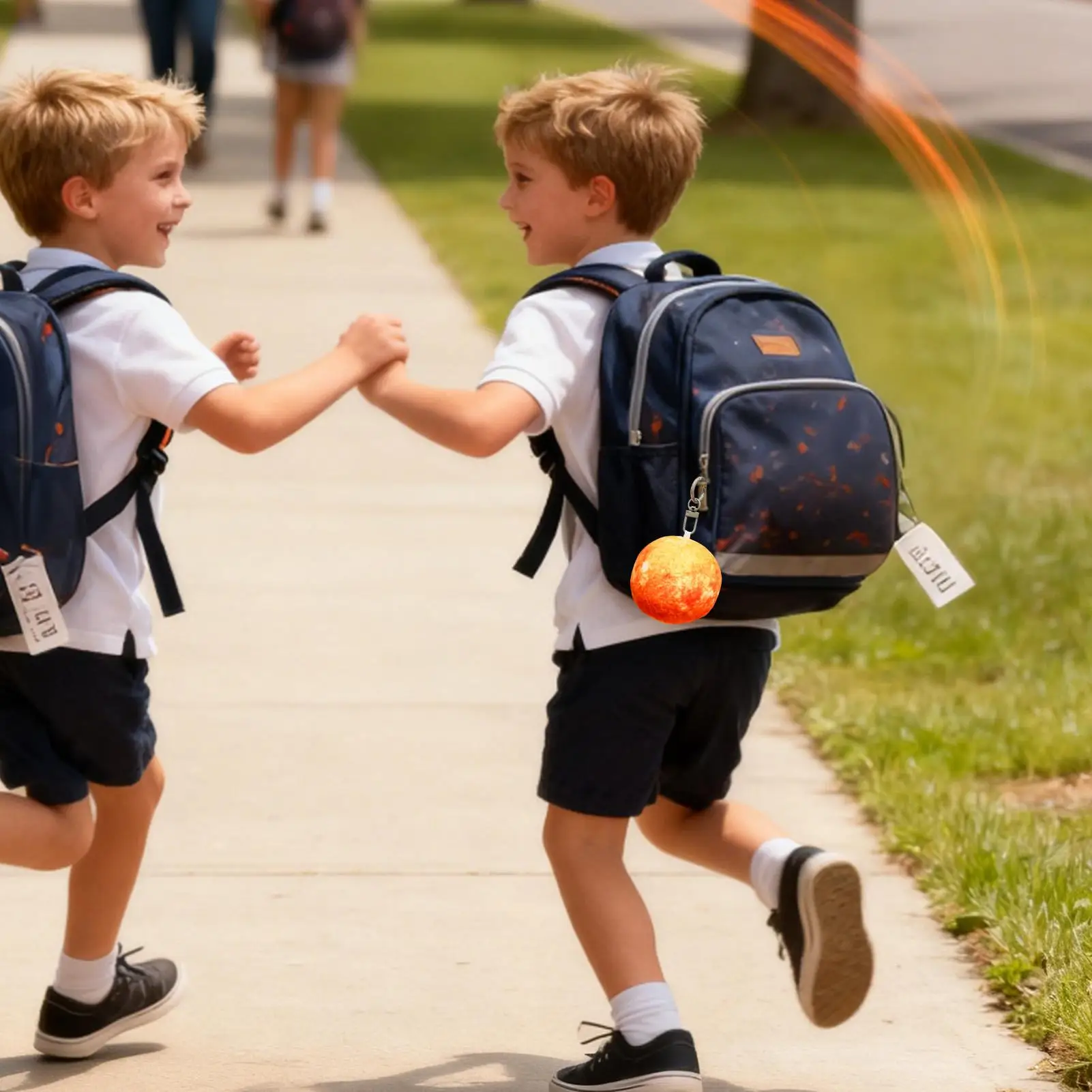 Planet Toys-muñeco de peluche suave y colgante de 2,95 pulgadas, adornos de planetas para bolso, monedero, joyería, billetera, mochila, mujeres y hombres