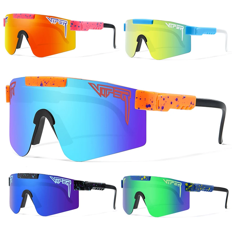 Adult Outdoor Sport Pit Viper Cycling Glasses Men Male Female Fashion Fishing Eyewear UV400 Sunglasses Women Baseball Shades
