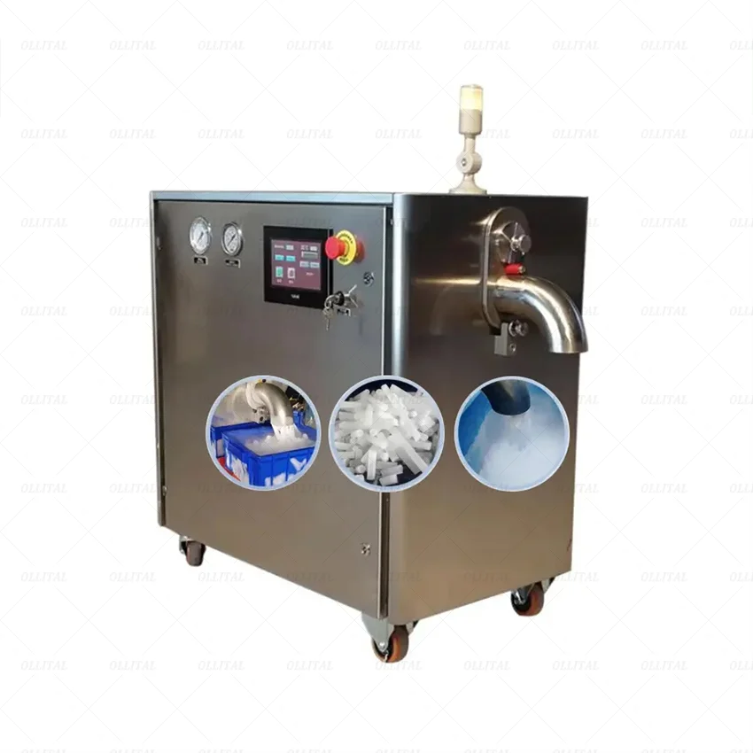 Industrial Dry Ice Pellet Making Machine High Efficiency Dry Ice Production Equipment