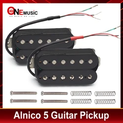 Alnico 5 Electric Guitar Pickup Humbucker Double Coil Pickup Alnico V Guitar parts Black