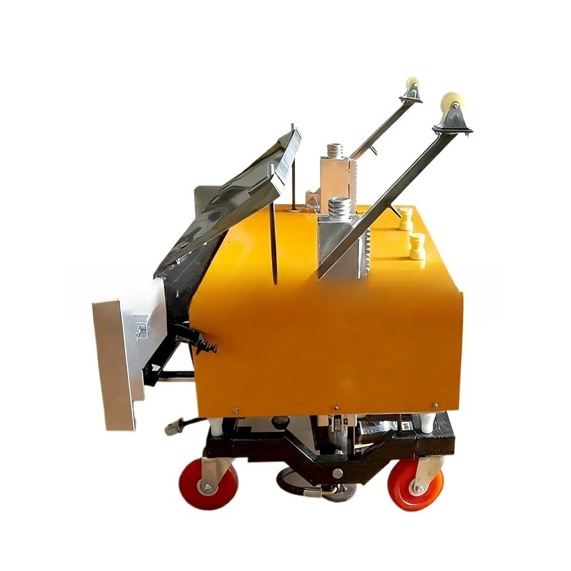 Intelligent automatic plastering machine, house lime mortar plastering machine c