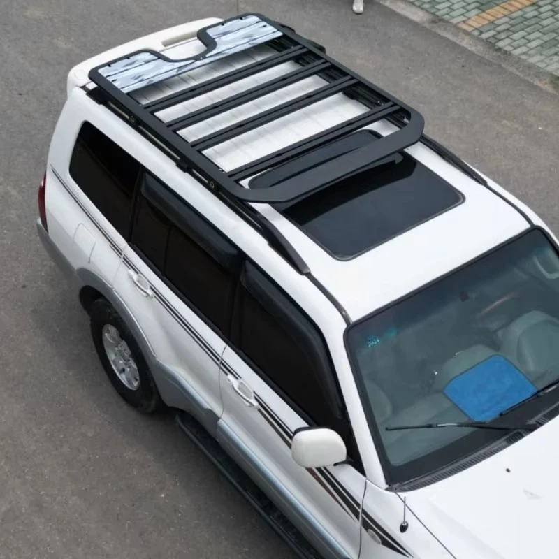 

Roof Rack Made of High Quality Aluminum Alloy, Suitable for 2008-2021 Pajero and Sport Roof platform Accessories
