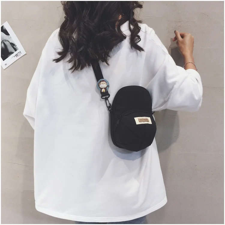 Koreanische Version der Ins-Style Vielseitigen Damen-Umhängetasche, Ruiying Hat, Trendige und Individuelle Herren-Schultertasche – Detail 13