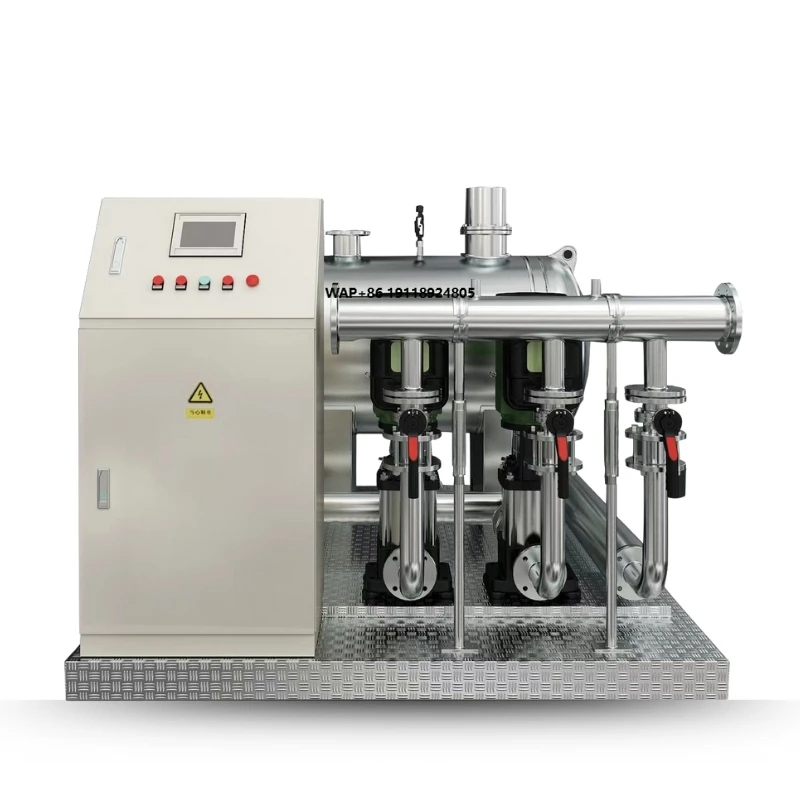 Automatic Integrated Constant Pressure Variable Frequency Booster Water Supply Equipment for Building