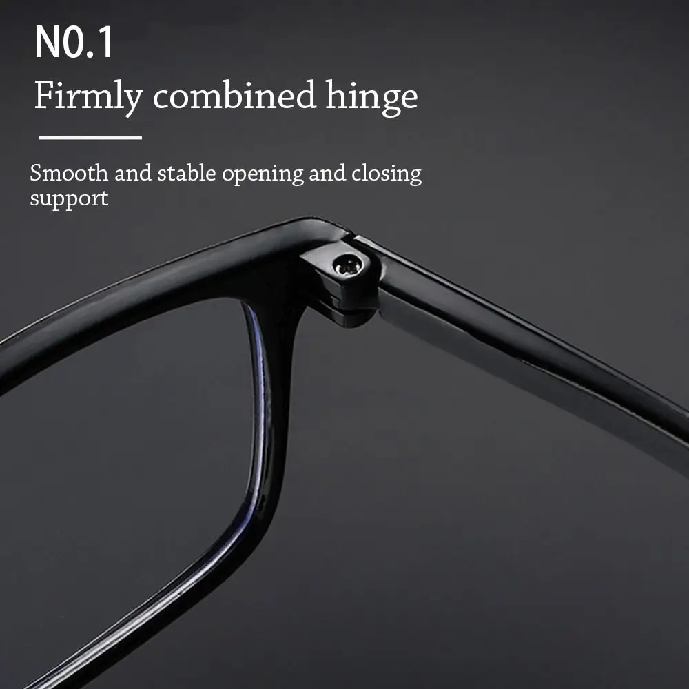 ブルーレイブロック抗青色光老眼鏡超軽量目の保護スクエア眼鏡 PC 遠視メガネ男性女性